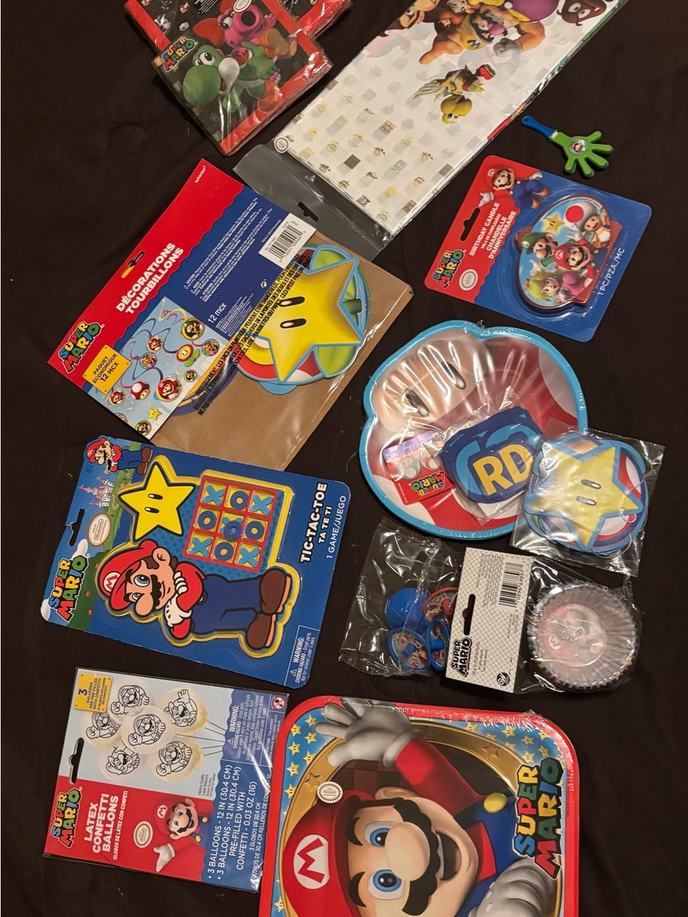 Super Mario Birthday Party decoration bundle(15pcs)